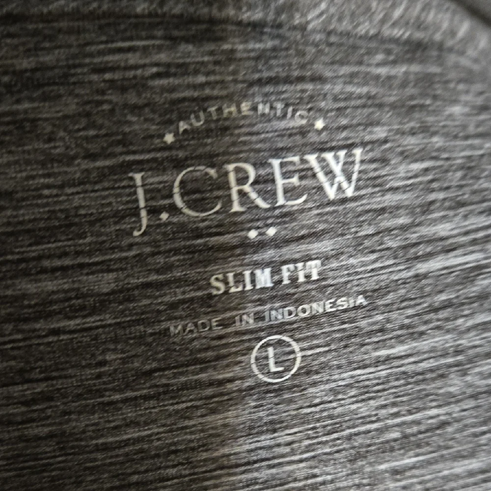 J. Crew Heather Gray Polo Shirt